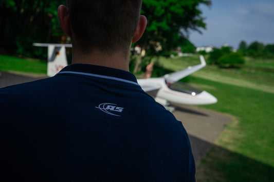 AS Logo - Marine Poloshirt - Herren