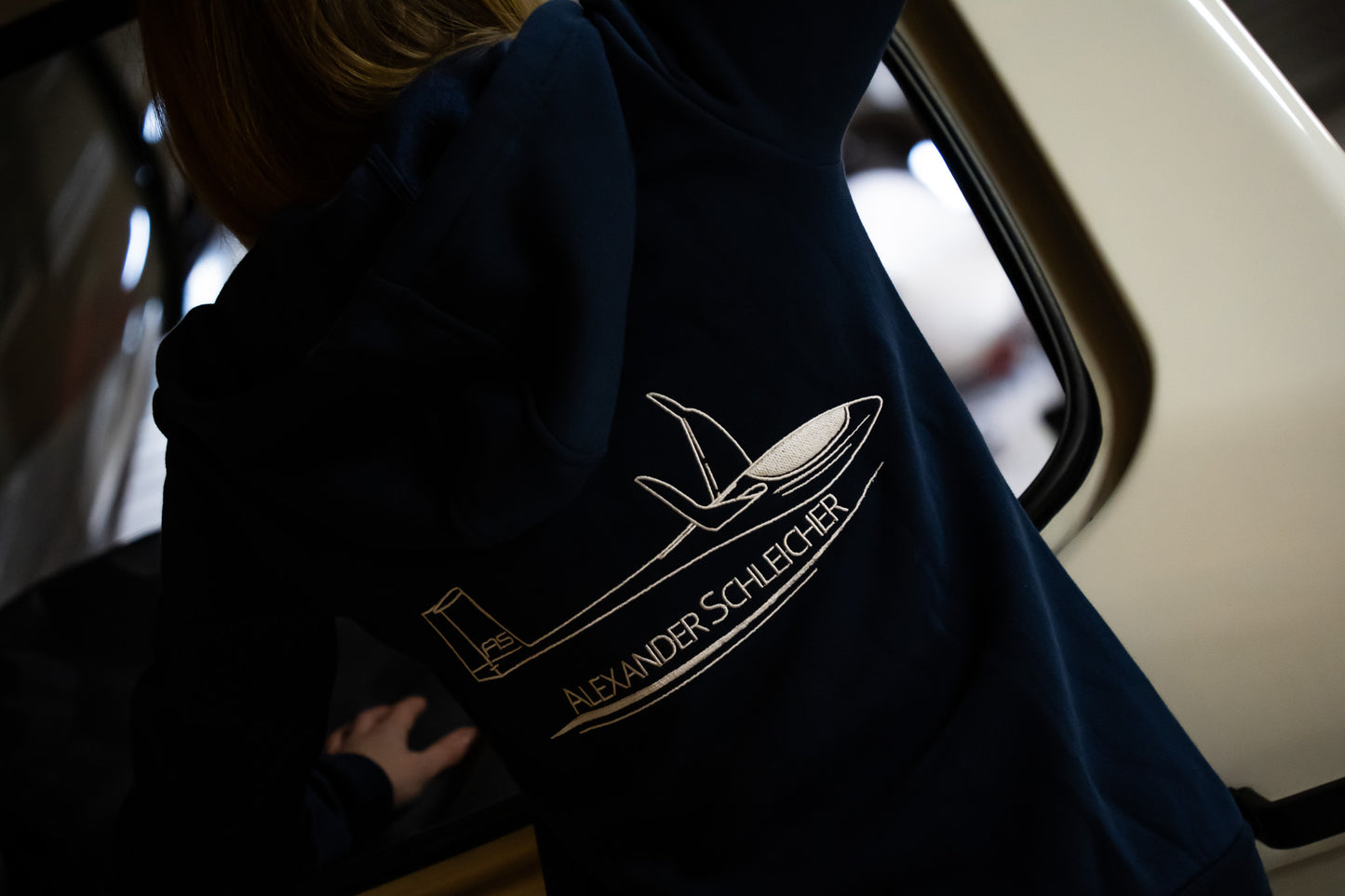 AS Logo - Sweat Hooded Jacket - Light Grey - Women